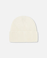 Knit Hat Off White - H30WT24_01380