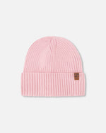 Knit Hat Pale Pink - H30WT24_06003