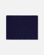 Knit Neckwarmer Navy Blue - H30WT27_04790