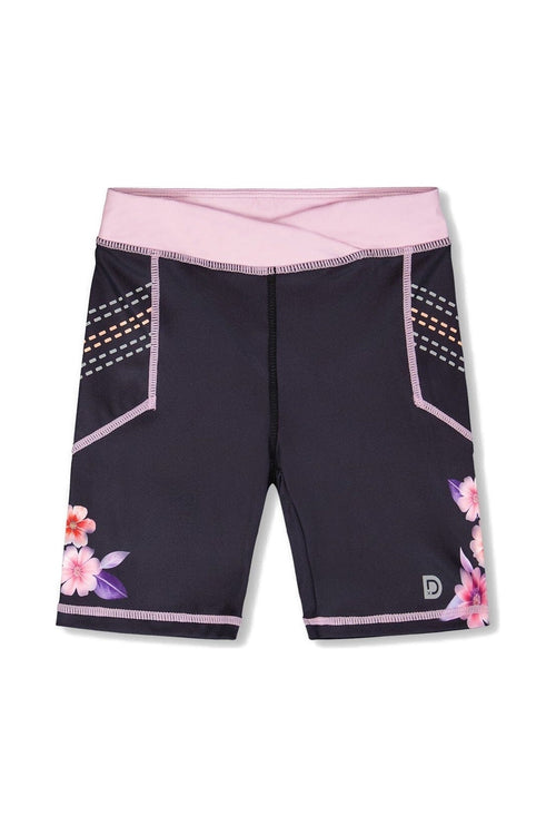 Athletic Biker Shorts In Recycled Polyester Black - H30XG27_09990