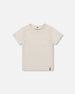 Organic Cotton Jersey T-Shirt Solid Heather Grey Tees & Tops Deux par Deux