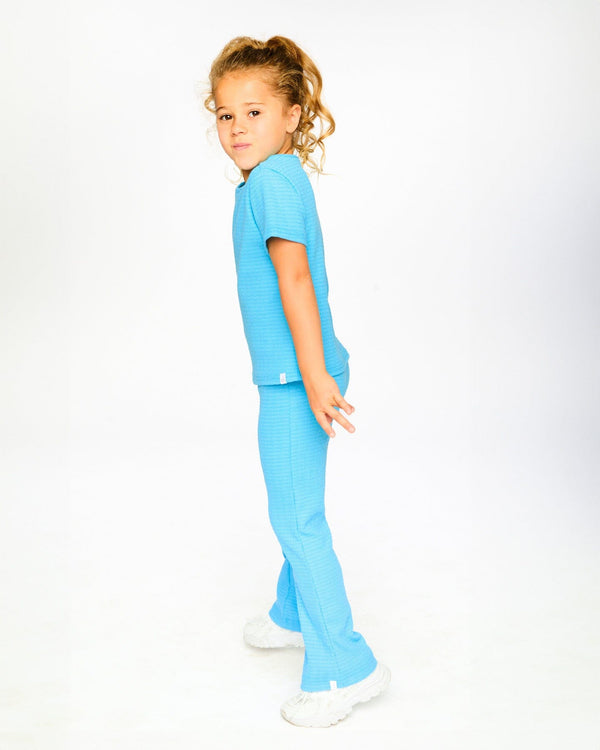 Crinkle Jersey Leggings Blue - H30YG60_04520