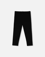 Rib Capri Leggings Black - H30YG63_09990