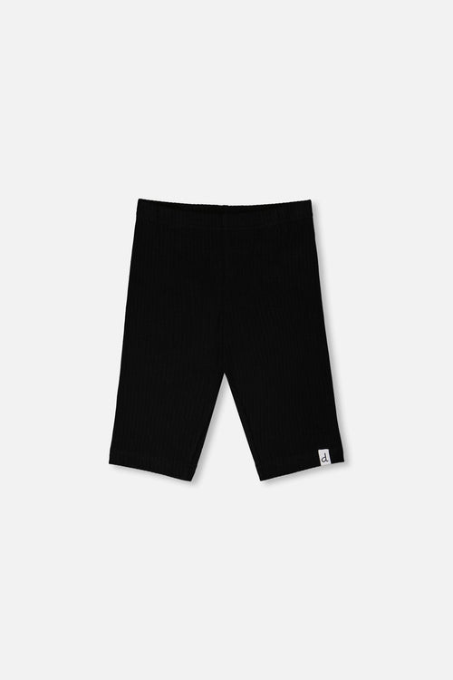 Rib Biker Leggings Black - H30YG64_09990