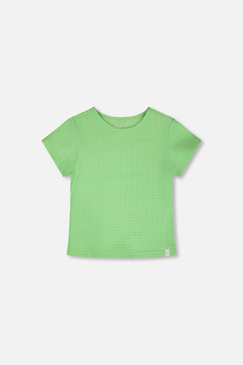 Crinkle Jersey T-Shirt Mint Green - H30YG70_03007