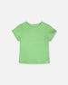 Crinkle Jersey T-Shirt Mint Green - H30YG70_03007