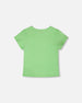 Crinkle Jersey T-Shirt Mint Green - H30YG70_03007