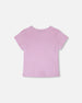 Crinkle Jersey T-Shirt Lilac - H30YG70_05840