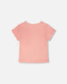 Crinkle Jersey T-Shirt Off Peach Pink - H30YG70_06160