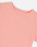 Crinkle Jersey T-Shirt Off Peach Pink - H30YG70_06160