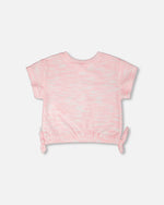 Jacquard Knit T-Shirt Multicolored - H30YG74_3H133