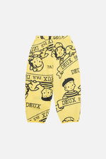 40Th Anniversary Printed Poplin Pant Honey Yellow