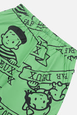 40th Anniversary Adult Printed Poplin Pant Green
