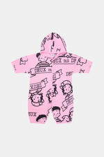 40Th Anniversary Printed Jersey One-Piece Soft Pink