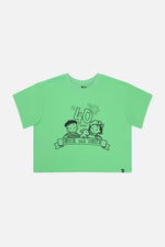 Adult 40Th Anniversary Graphic T-Shirt Green