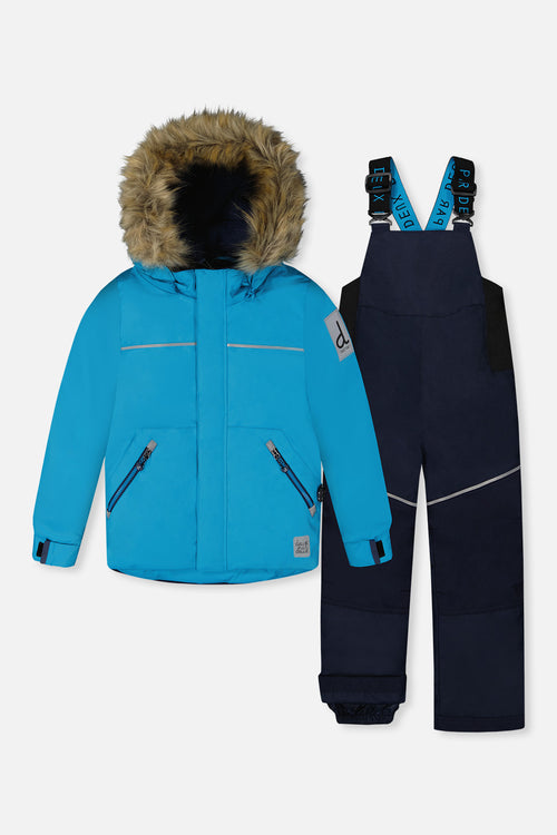 Zweiteiliger DISCOVER-Schneeanzug Blau
