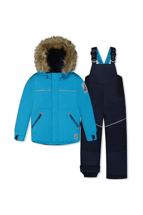 Two Piece Discover Snowsuit Blue