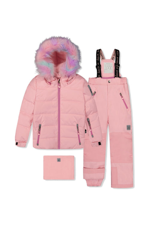 Two Piece Play Snowsuit Light Pink