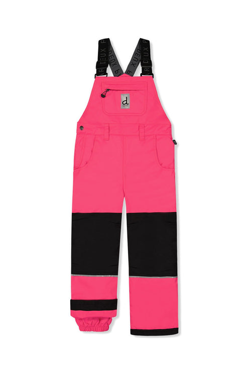 Play Overall Snow Bib Bright Pink