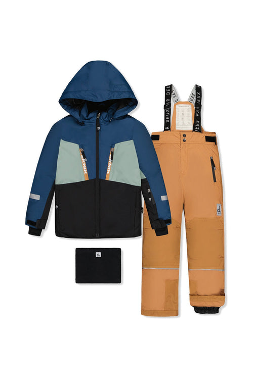 Two Piece Teknik Snowsuit Navy Blue - J10TB52_04002