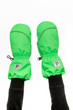 Play Baby Winter Mittens Vibrant Green - J10XM202B_03990