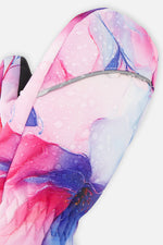 Play Winter Mittens Mauve Flower Print - J10XM202_1J038