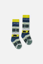 Ski Socks Navy Blue - J10XS_04002