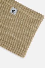 Winter Knit Neckwarmer Taupe - J10XT2_01870