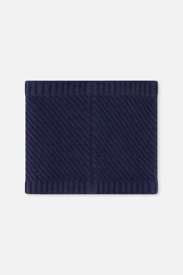 Winter Knit Neckwarmer Navy Blue - J10XT2_04790