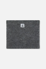 Winter Knit Neckwarmer Cool Dark Grey - J10XT2_04930
