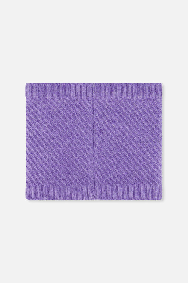Winter Knit Neckwarmer Violet - J10XT2_05130