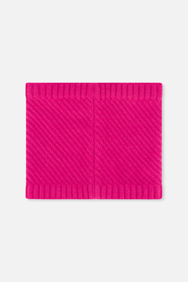 Winter Knit Neckwarmer Bright Pink - J10XT2_06990