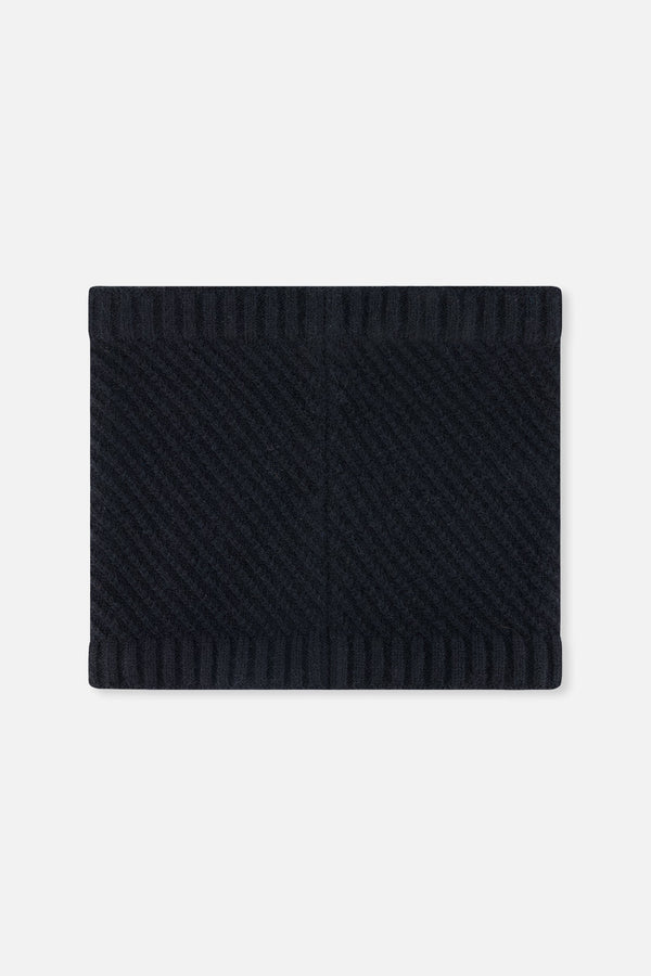 Winter Knit Neckwarmer Black - J10XT2_09990