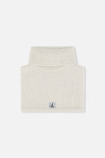 Knit Turtle Neckwarmer Off-White - J10XT3_01880
