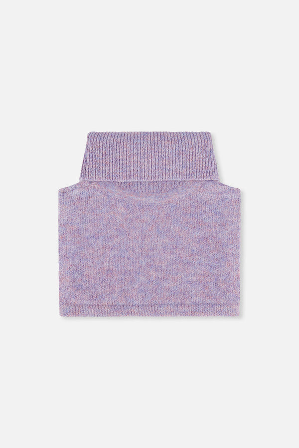 Knit Turtle Neckwarmer Lavender - J10XT3_05440