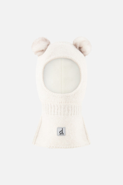 Baby Knit Bear Balaclava Off-White - J10XT4B_01880