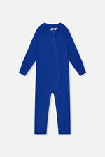 One Piece Thermal Underwear Royal Blue - J10Y700_04690