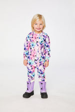 One Piece Thermal Underwear Purple Floral Print - J10Y700_1J021