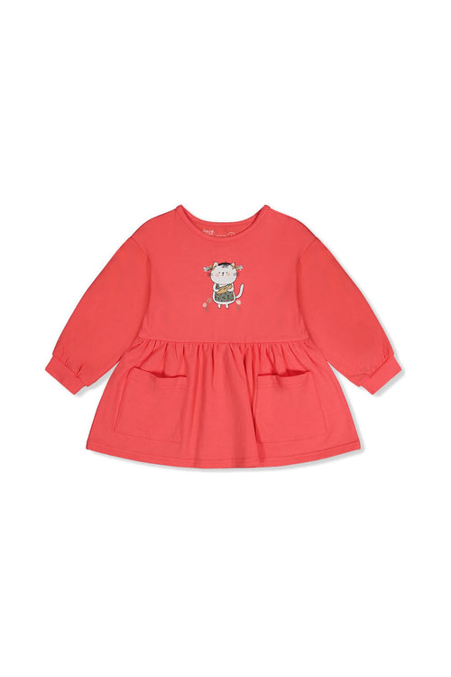 Tunique rose corail en coton biologique