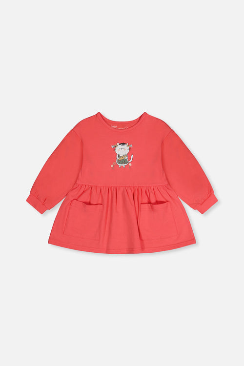 Organic Cotton Tunic Coral Pink