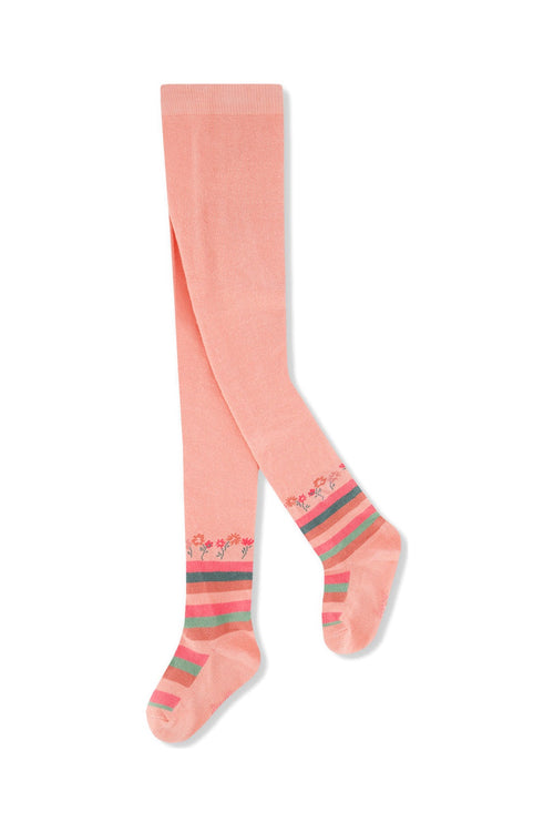 Tights Very Pale Pink And Green