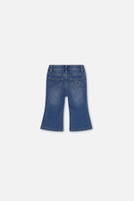 Baby-Stiefelhose Jeans Marineblau Denim