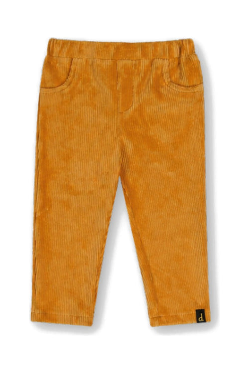 Baby Stretch Velour Treggings Yellow