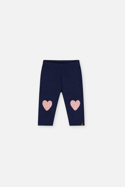 Legging bleu royal et rose pour bébé