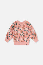 Sweatshirt Pink Strawberry Print - J20G30_2J257