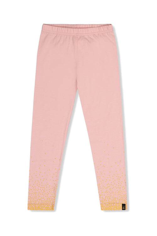 Organic Cotton Leggings Pale Dusty Pink - J20G60_06220