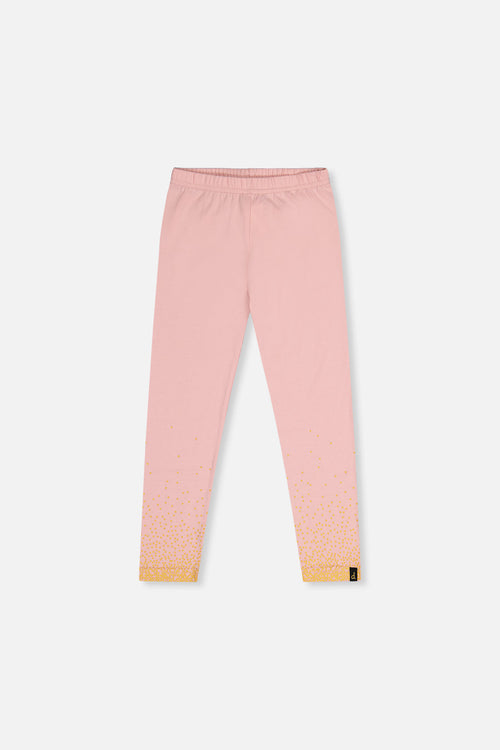 Organic Cotton Leggings Pale Dusty Pink - J20G60_06220
