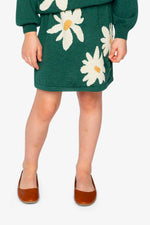 Knitted Skirt Jasper Printed Green - J20GT80_03013