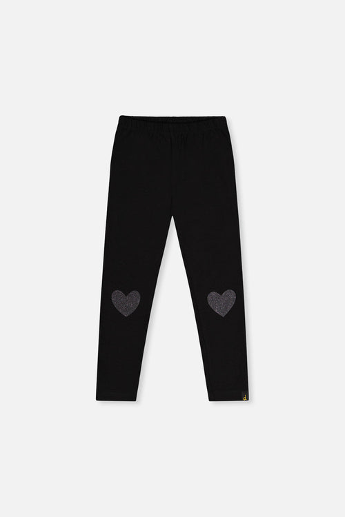 Organic Cotton Leggings Black - J20H60_09990