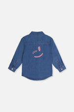 Denim Shirt Navy Blue - J20J15_01230